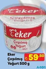 EKER ÇIRPILMIŞ YOĞURT 500 G fiyat ve kampanya bilgisi